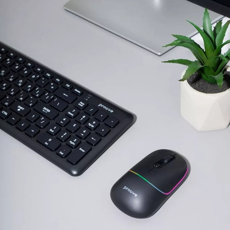Мышь беспроводная Proove Blink Black