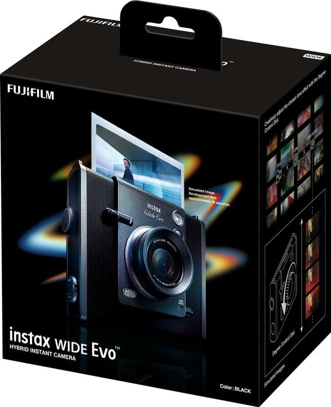 Камера моментальной печати Fujifilm Instax Wide Evo Black (16840933)