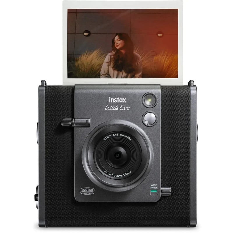 Камера моментальной печати Fujifilm Instax Wide Evo Black (16840933)