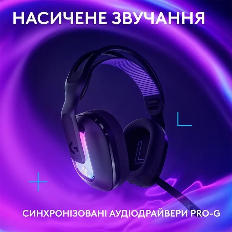 Гарнитура Logitech G522 LightSpeed Wireless Gaming Headset Black (981-001544)