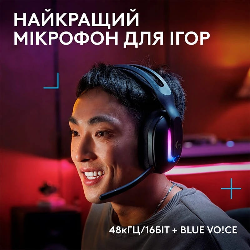 Гарнитура Logitech G522 LightSpeed Wireless Gaming Headset Black (981-001544)