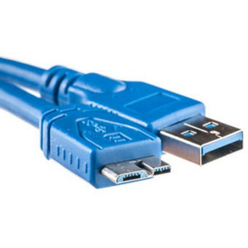 Кабель PowerPlant (KD00AS1230) USB3.0(AM)-MicroUSB3.0(BM), 0.5м, Blue
