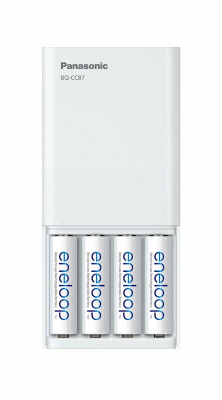 Зарядное устройство Panasonic Eneloop ready USB in/out с функцией Power Bank + AA 2000 mAh