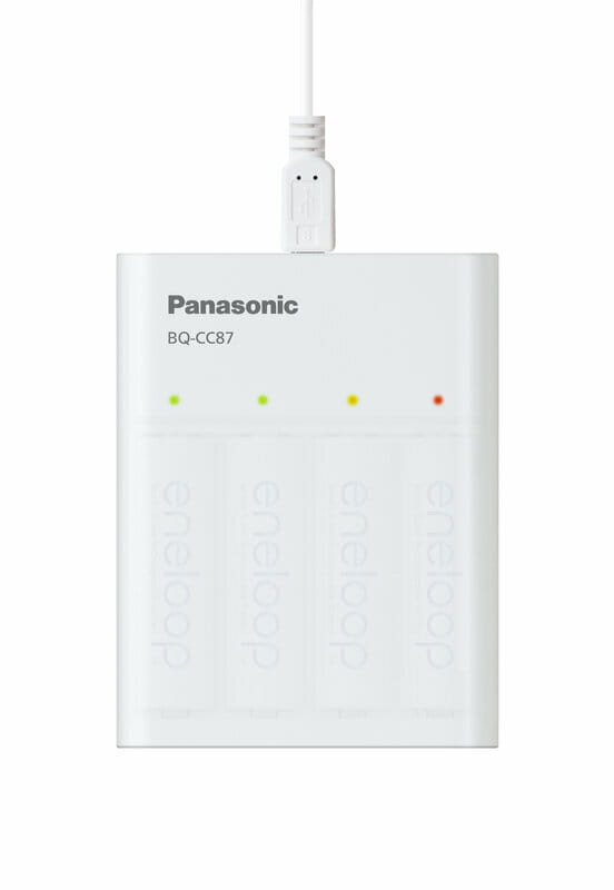 Зарядное устройство Panasonic Eneloop ready USB in/out с функцией Power Bank + AA 2000 mAh