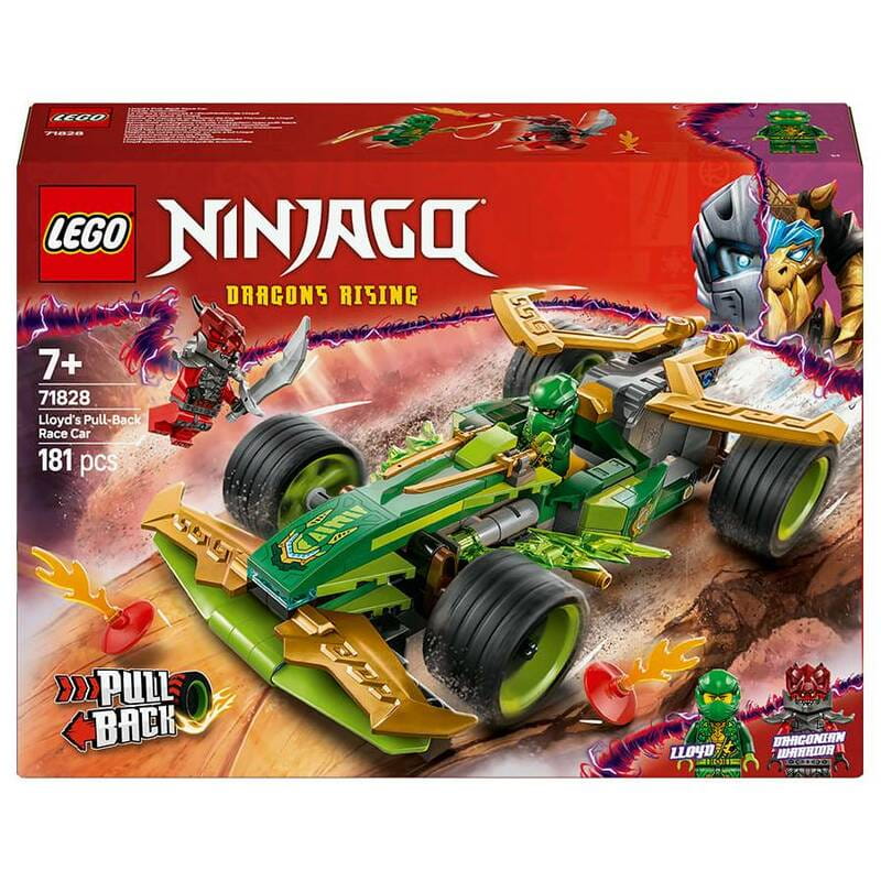 Конструктор LEGO Ninjago Автомобіль для перегонів Лойда з інерційним двигуном (71828)