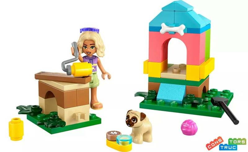 Конструктор LEGO Friends Модель собачої будки від Нови (30697)