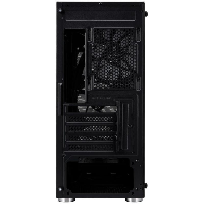 Корпус 1stPlayer FD5-M-BK-4F1 Black без БП