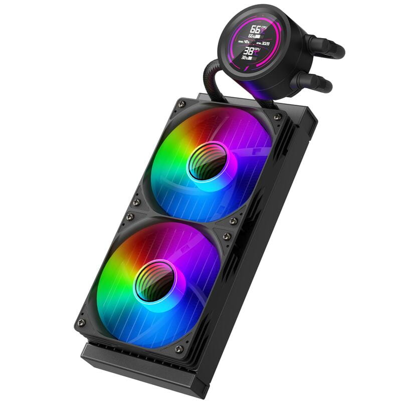 Система водяного охолодження 1stPlayer TS4-240 Black