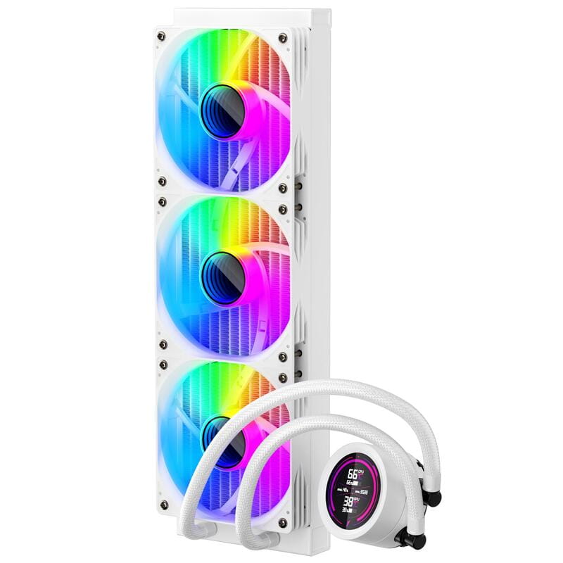 Система водяного охолодження 1stPlayer TS4-360 White