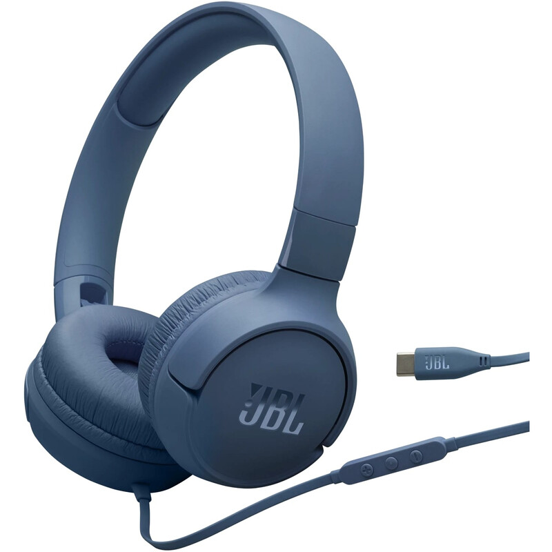 Гарнитура JBL Tune 520C Blue (JBLT520CBLU)