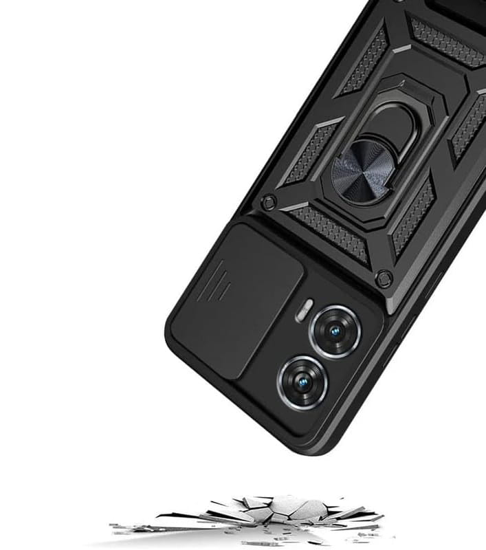 Чохол-накладка BeCover Military для Motorola Moto G85 Black (712163)