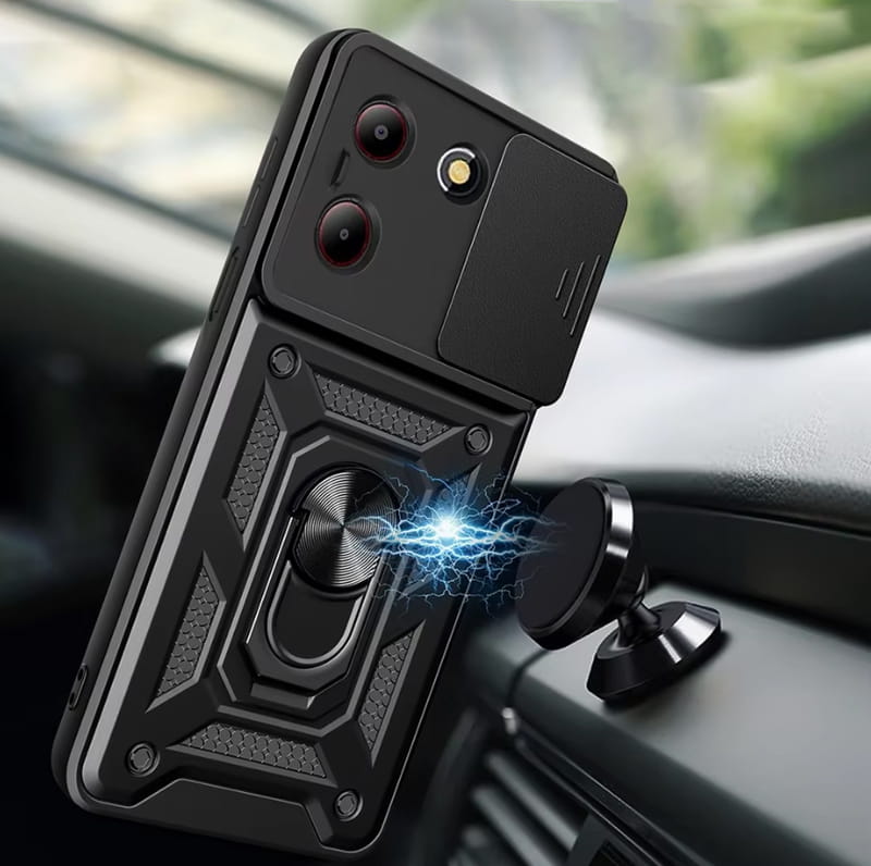 Чeхол-накладка BeCover Military для ZTE Blade A54 Black (712172)