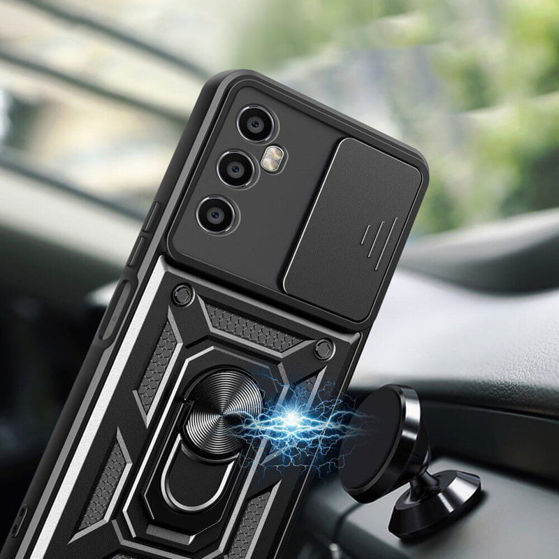 Чохол-накладка BeCover Military для Realme C65 Black (712180)