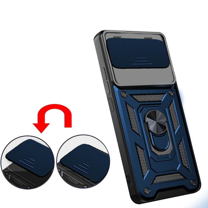 Чeхол-накладка BeCover Military для Google Pixel 9 Blue (712185)