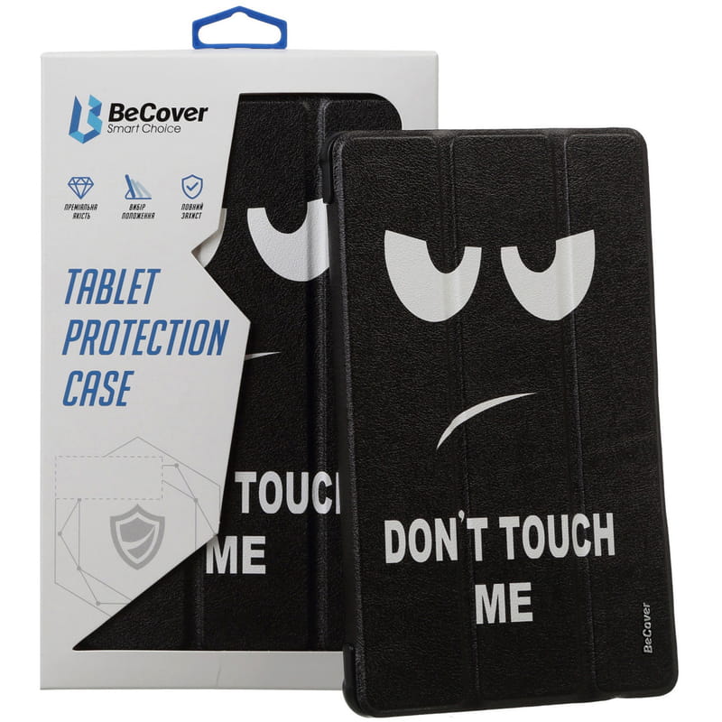 Чохол-книжка BeCover Smart Case для Samsung Galaxy Tab S10 Plus SM-X820/SM-X826 Don`t Touch (712242)