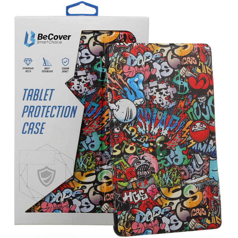 Чохол-книжка BeCover Smart Case для Samsung Galaxy Tab S10 Plus SM-X820/SM-X826 Graffiti (712243)