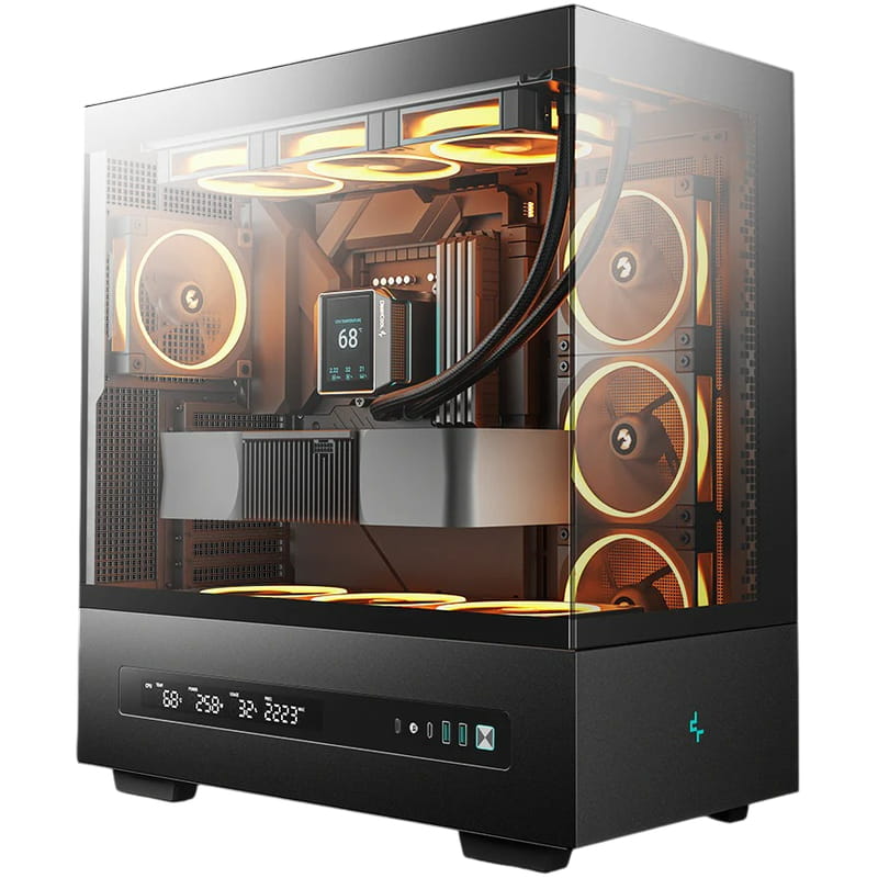 Корпус DeepCool CH690 Digital Black (R-CH690-BKNNA0D-G-1) без БЖ