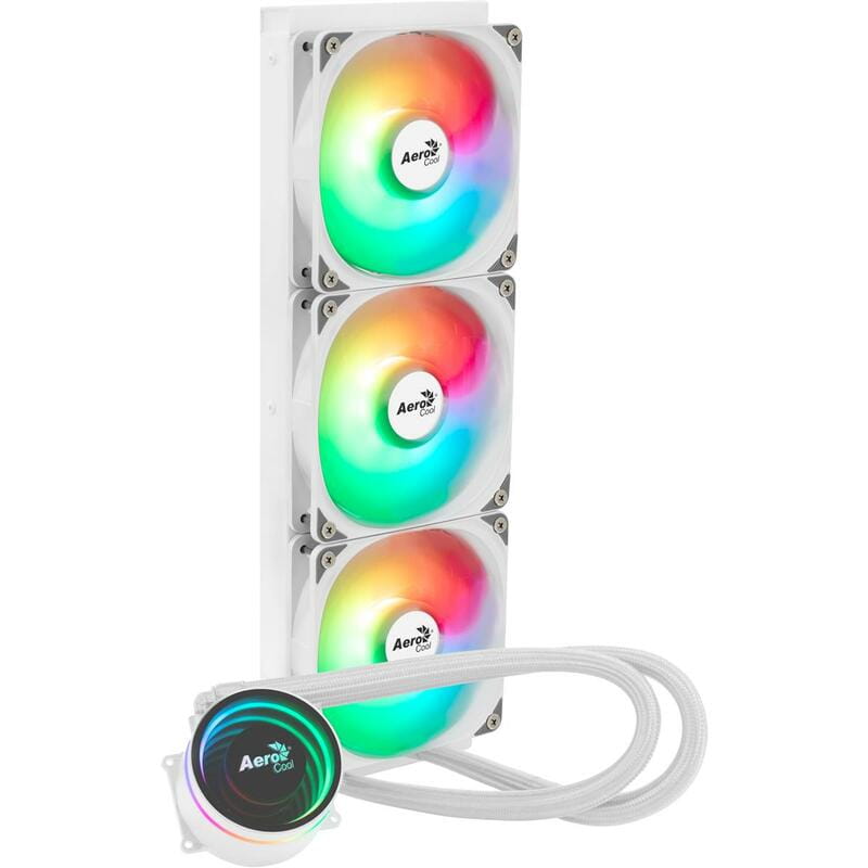 Система водяного охолодження AeroCool Oasis L360 White (ACLA-OA36117.21)
