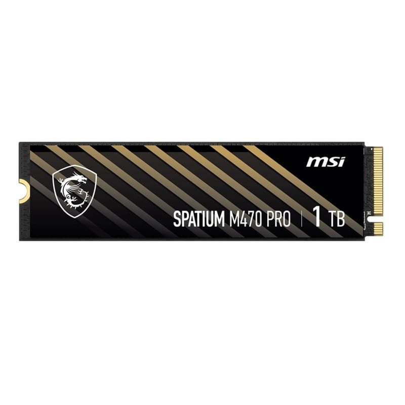 Накопичувач SSD 1TB MSI Spatium M470 Pro M.2 2280 PCIe 4.0 x4 NVMe 3D NAND TLC (S78-440L0J0-P83)
