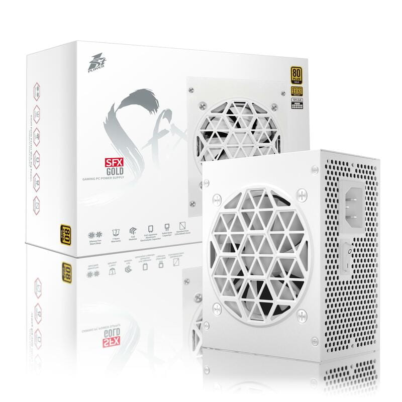Блок питания 1stPlayer PS-850SFX 850W White (SFX-GLD-850-WH-EU)