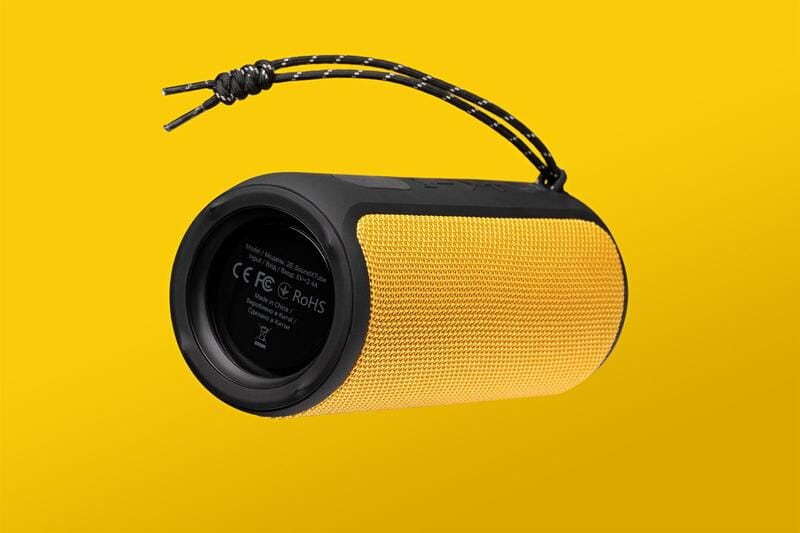 Акустична система 2E SoundXTube TWS MP3 Wireless Waterproof Yellow (2E-BSSXTWYW)