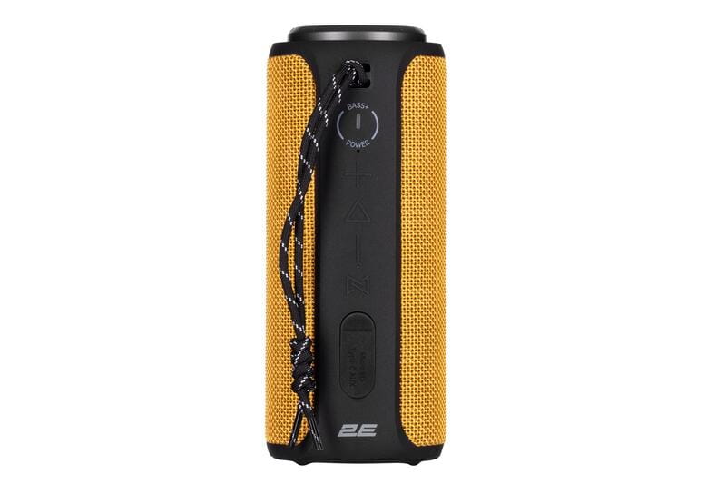 Акустична система 2E SoundXTube TWS MP3 Wireless Waterproof Yellow (2E-BSSXTWYW)