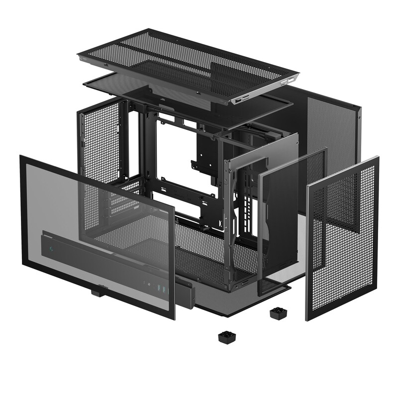 Корпус DeepCool CH260 Black (R-CH260-BKNGM0-G-1) без БЖ