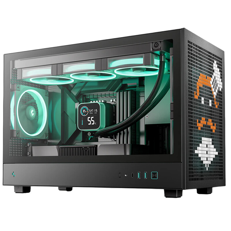 Корпус DeepCool CH260 Black (R-CH260-BKNGM0-G-1) без БЖ