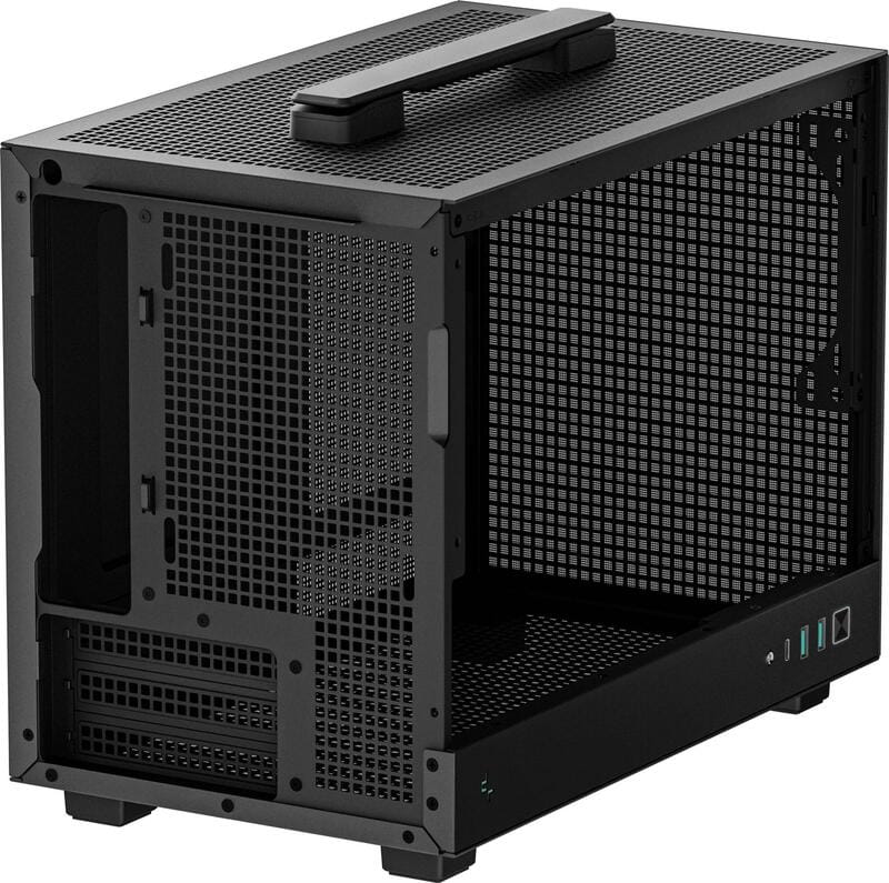 Корпус DeepCool CH160 Mesh Black (R-CH160-BKNMI0-G-1) без БП