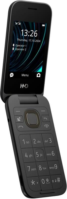 Мобильный телефон HMD 2660 Flip Black