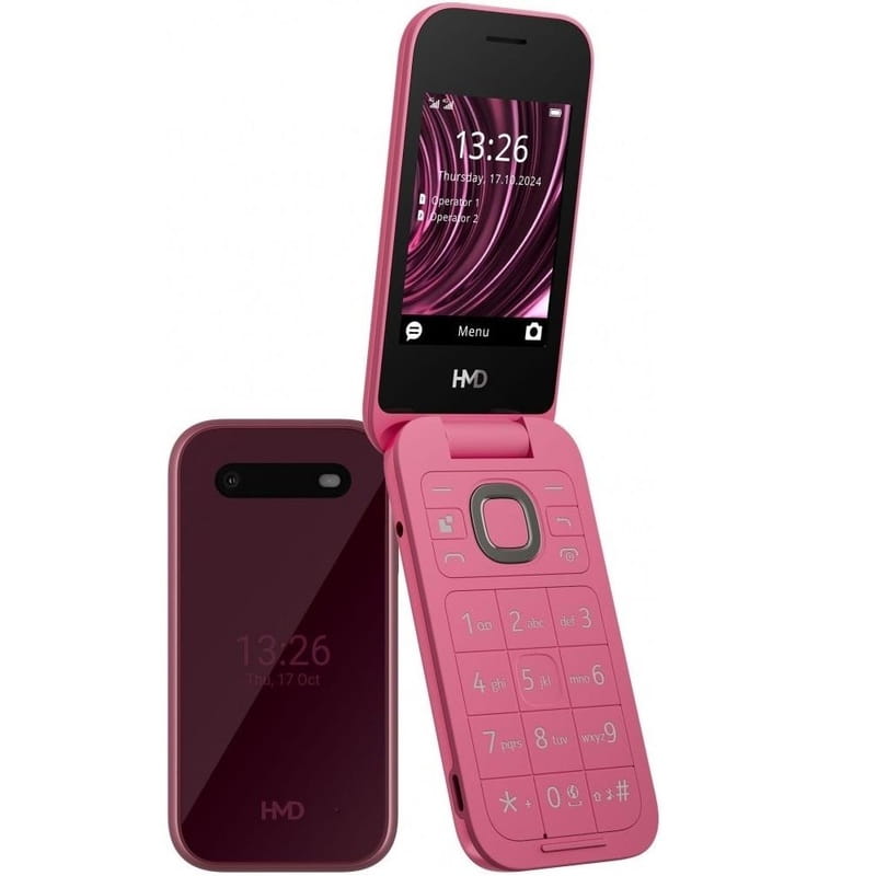 Мобільний телефон HMD 2660 Flip Red
