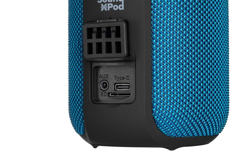 Акустична система 2E SoundXPod TWS MP3 Wireless Waterproof Blue (2E-BSSXPWBL)