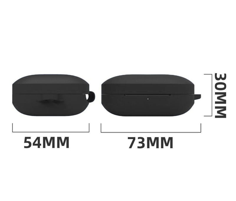 Чохол для навушників BeCover Silicon для OnePlus Buds Pro 2 Black (712016)