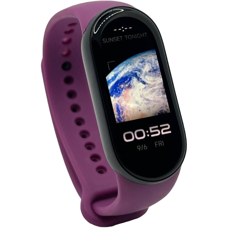 Силиконовый ремешок BeCover для Xiaomi Mi Smart Band 9 Purple (711952)