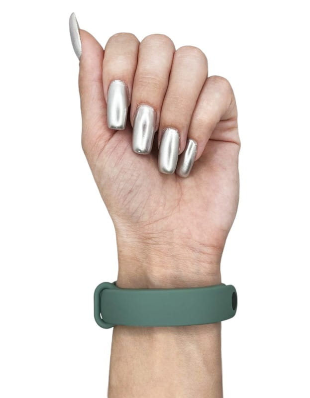 Силиконовый ремешок BeCover для Xiaomi Mi Smart Band 9 Pine-Green (711953)