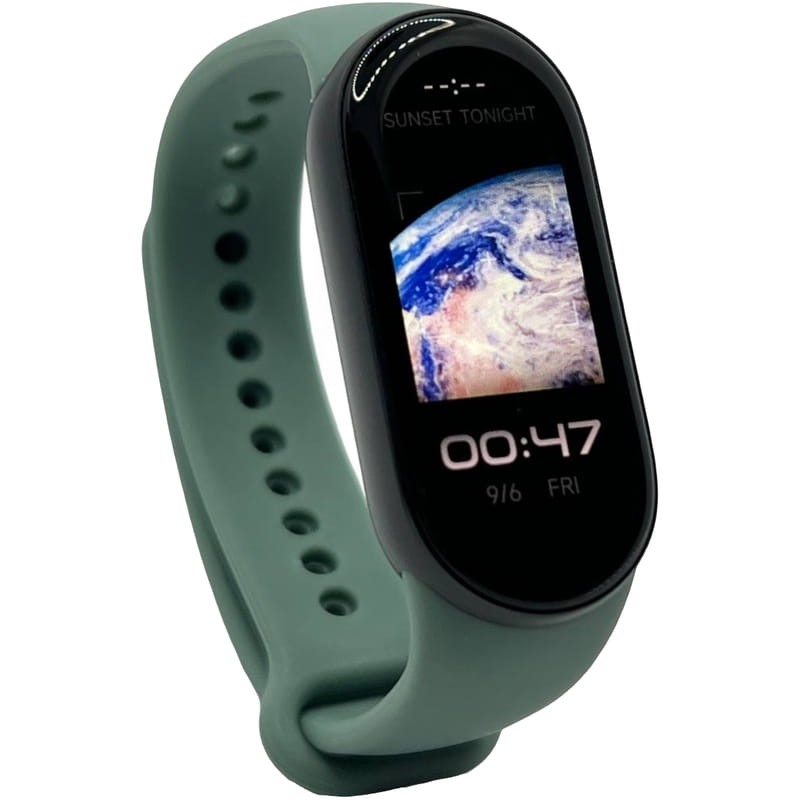 Силиконовый ремешок BeCover для Xiaomi Mi Smart Band 9 Pine-Green (711953)