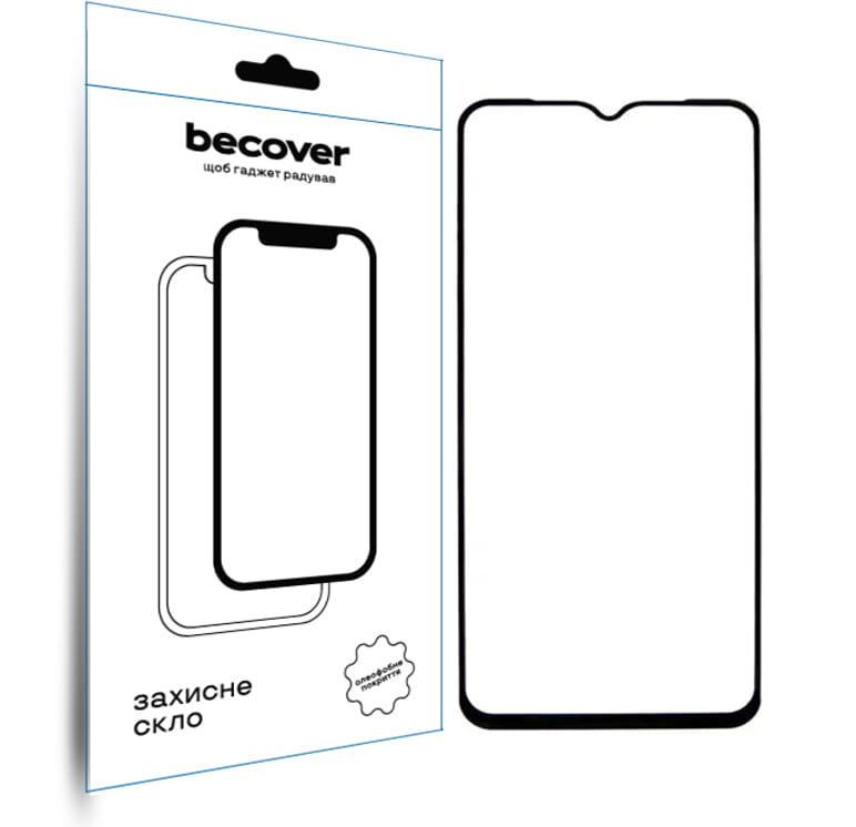 Защитное стекло BeCover для Blackview A52 Pro Black (712128)