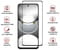 Фото - Защитное стекло BeCover для Tecno Spark 30C 4G/5G Black (712319) | click.ua
