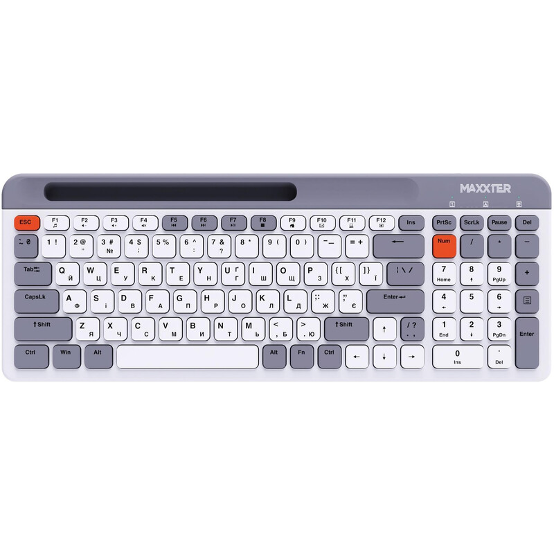 Клавиатура беспроводная Maxxter KBW-02G-UA