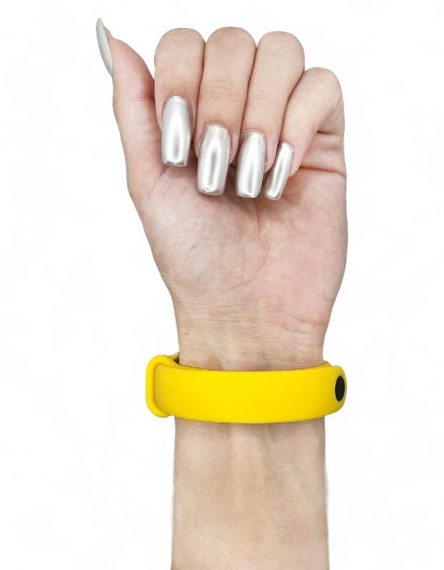 Силиконовый ремешок BeCover для Xiaomi Mi Smart Band 9 Yellow (711957)