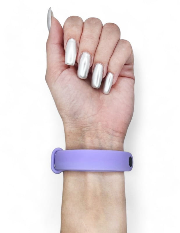 Силиконовый ремешок BeCover для Xiaomi Mi Smart Band 9 Lilac (711960)