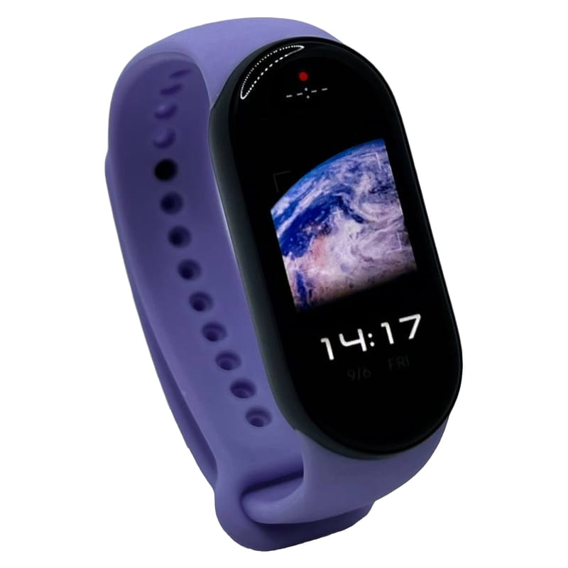 Силиконовый ремешок BeCover для Xiaomi Mi Smart Band 9 Lilac (711960)