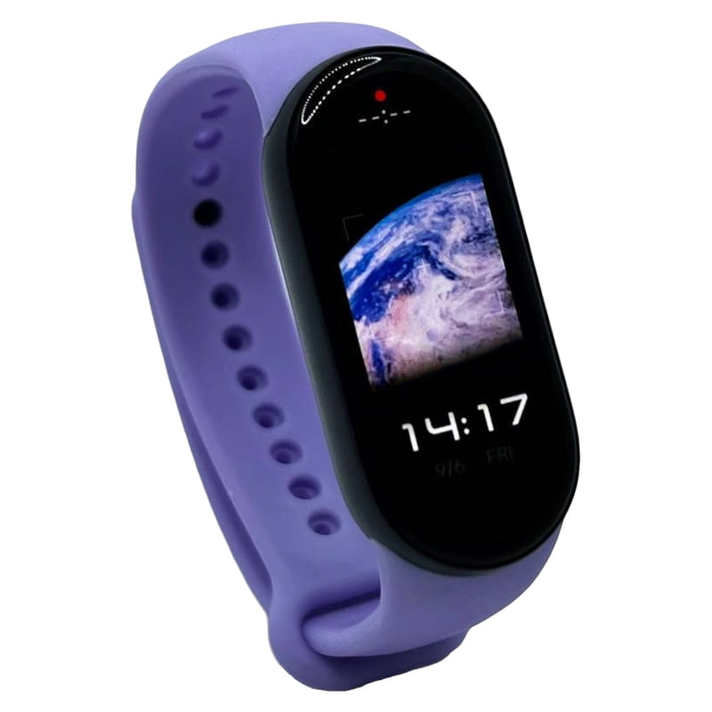 Силиконовый ремешок BeCover для Xiaomi Mi Smart Band 9 Light Purple (711963)