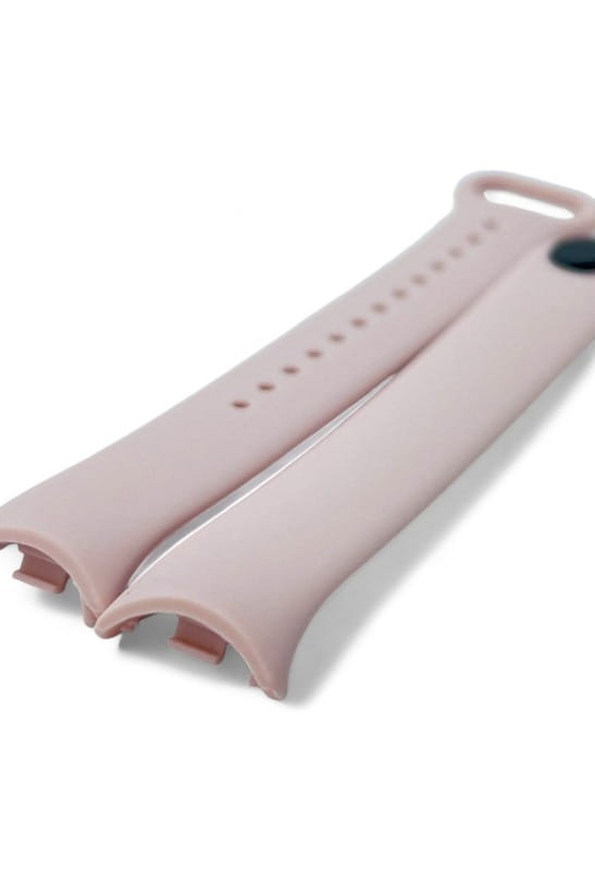 Силіконовий ремінець BeCover для Xiaomi Mi Smart Band 9 Rose Gold (711967)