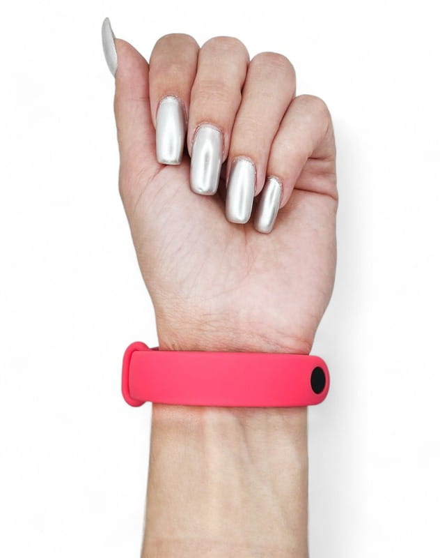 Силиконовый ремешок BeCover для Xiaomi Mi Smart Band 9 Rose Red (711968)
