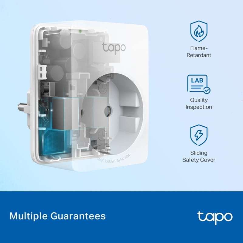 Інтелектуальна розетка TP-Link Tapo P100M