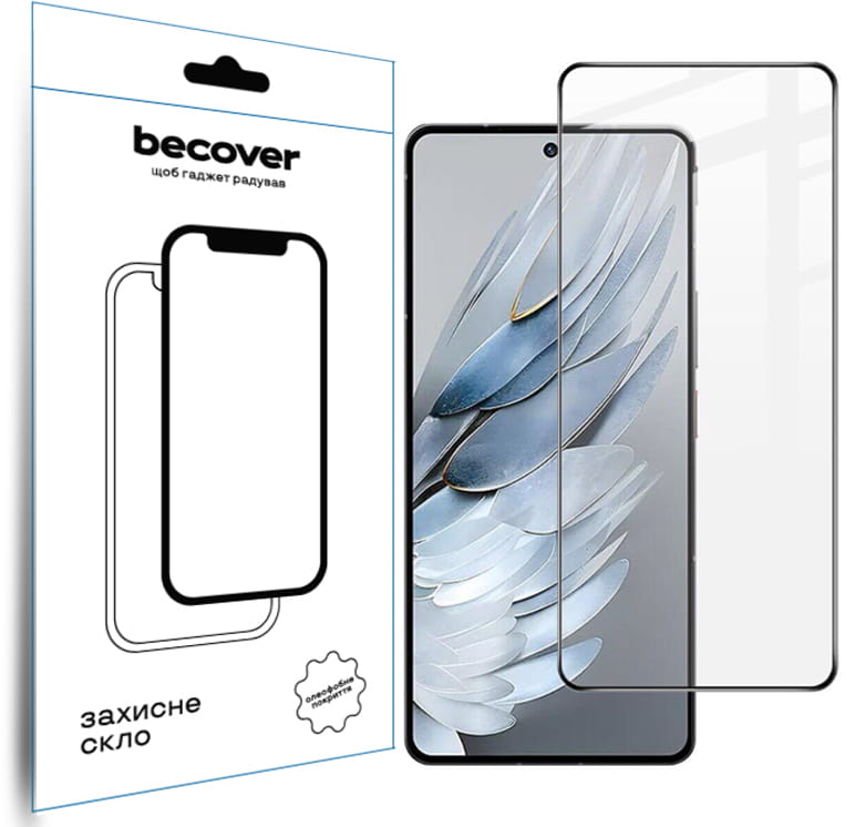 Защитное стекло BeCover для ZTE Nubia Focus Pro 5G Black (711973)
