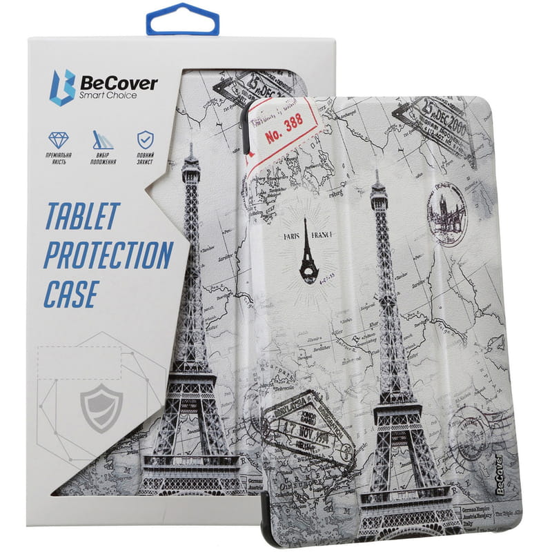 Чохол-книжка BeCover Smart Case для Samsung Galaxy Tab S10 Plus SM-X820/SM-X826 Paris (712246)