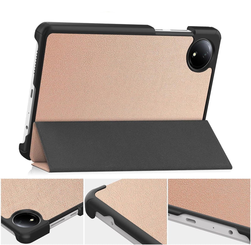 Чохол BeCover Smart Case для Xiaomi Redmi Pad SE 8.7" Rose Gold (711909)