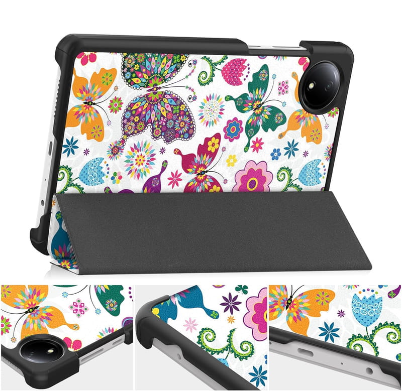 Чeхол BeCover Smart Case для Xiaomi Redmi Pad SE 8.7" Butterfly (711910)